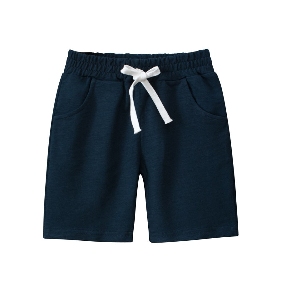 Boys 100% Cotton Cartoon Casual Summer Shorts