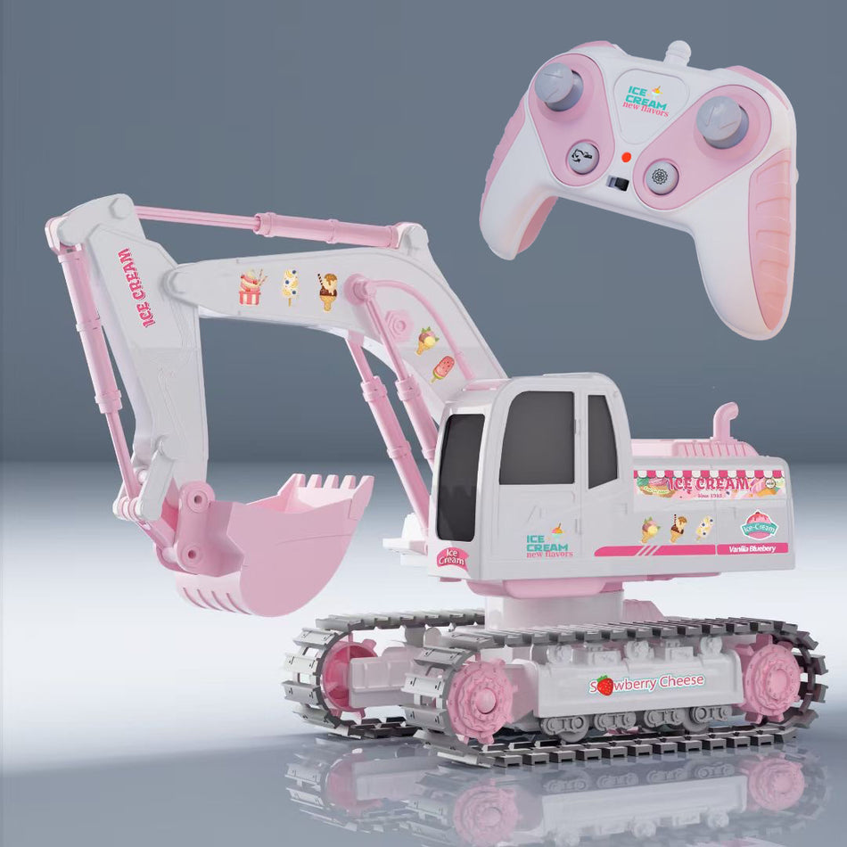 Remote Control Alloy RC Tracked Excavator Toy