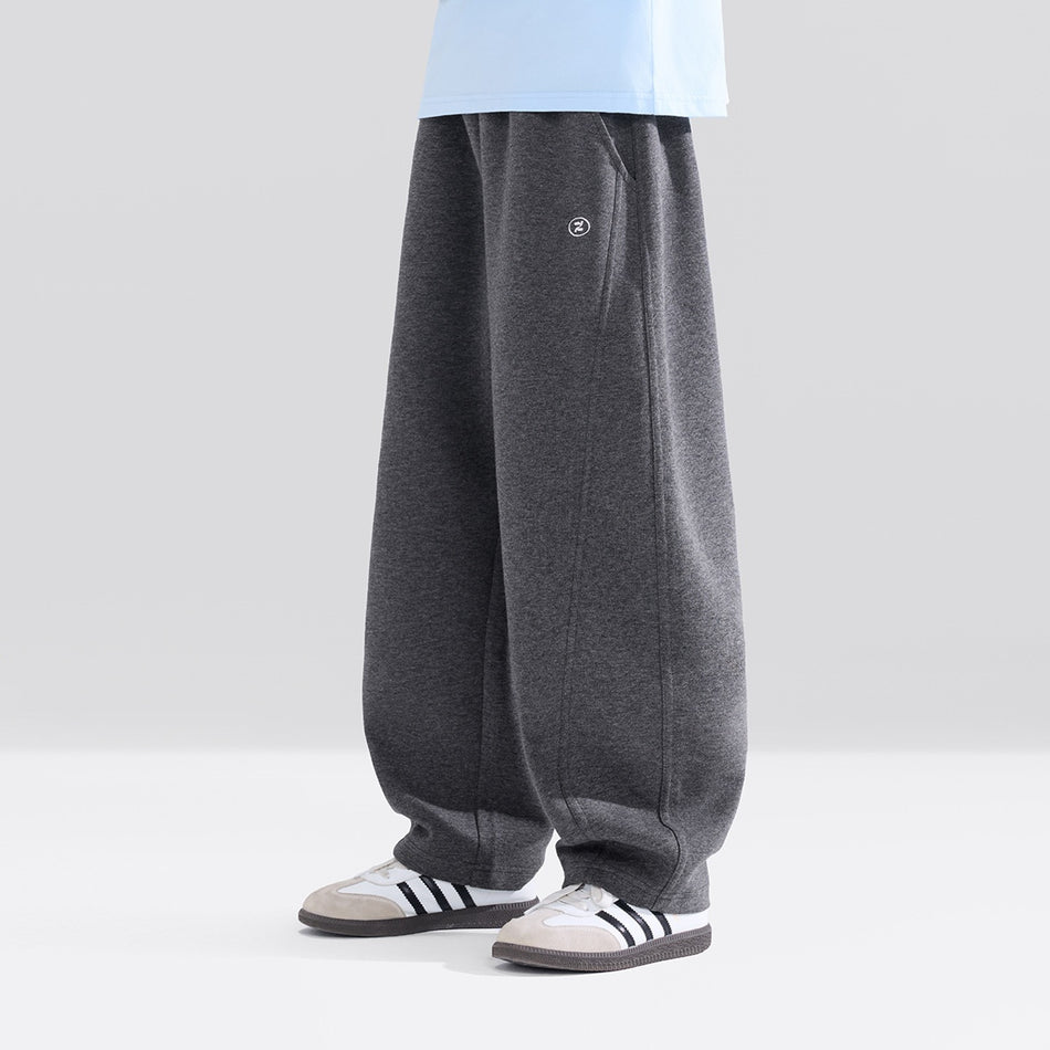Boys' 65% Cotton Curved Sweatpants for Spring Autumn Casual Wear
