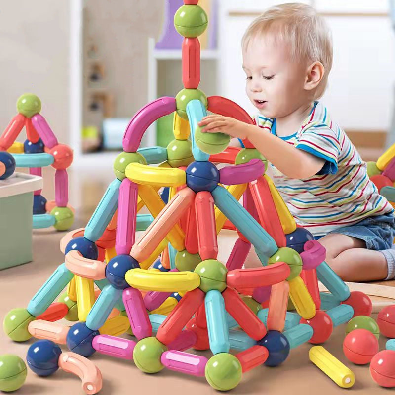 Magnetic Sticks Building Blocks for Kids Early Education Toy