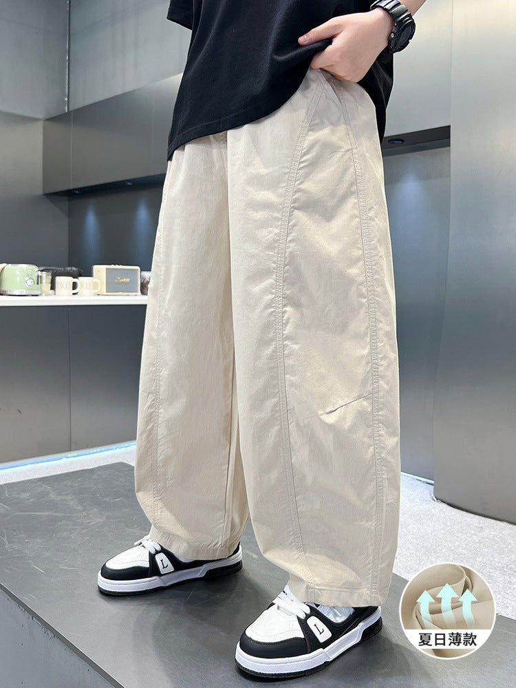 Boys' Lightweight Loose Anti-Mosquito Summer Pants