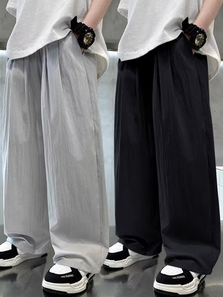 Boys' Anti-Mosquito Straight-Leg Quick-Dry Summer Pants