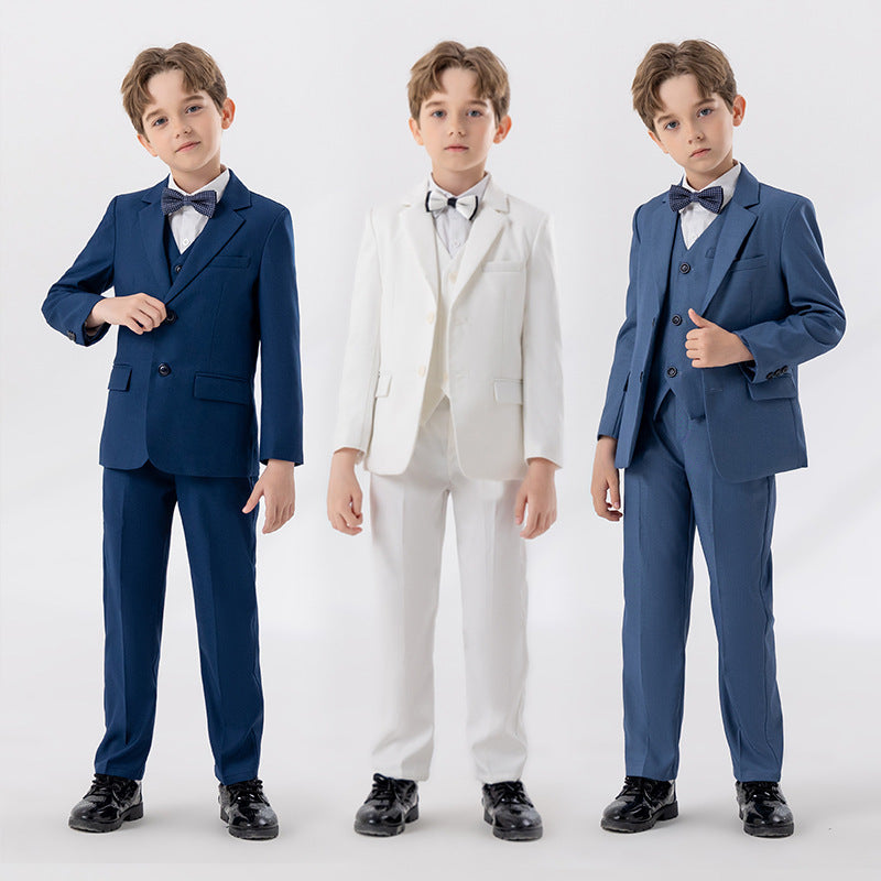 Boys' Korean Style British Formal Suit Set