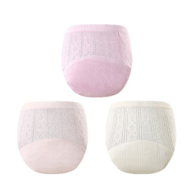 2-Pack Cotton Baby Potty Training Pants, Washable Underwear