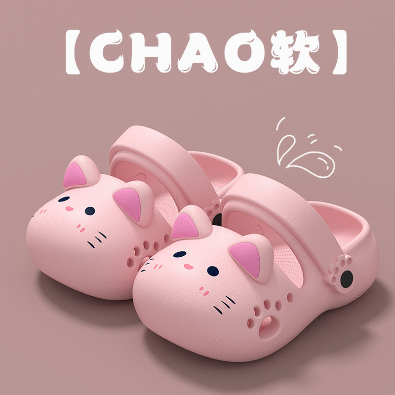 Cartoon Kids’ EVA Clogs Waterproof Non-Slip Outdoor Sandals