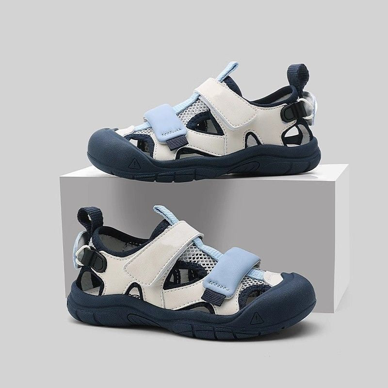 Boys' Breathable Beach Shoes Microfiber Leather Non-Slip