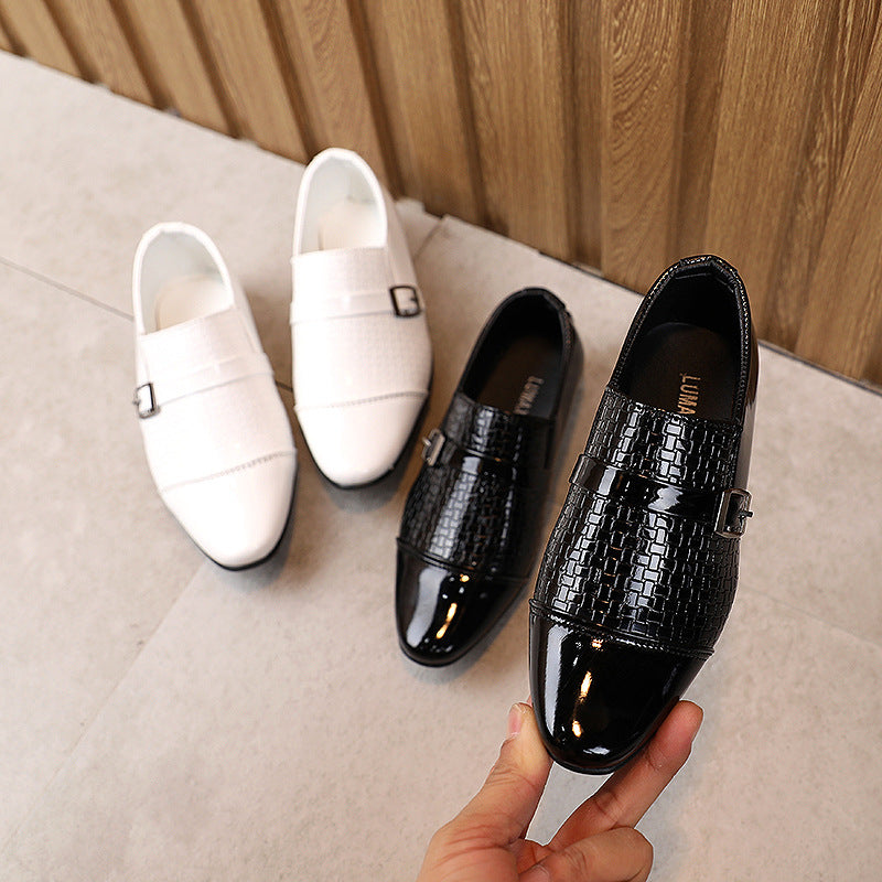 Balls Bunny Kids' Etiquette Performance Leather Shoes