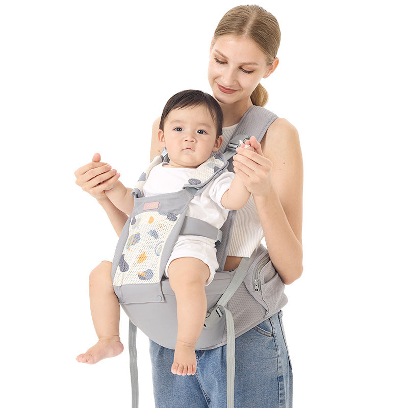 Babykli Baby Waist Stool Carrier, Two-in-One Sitting