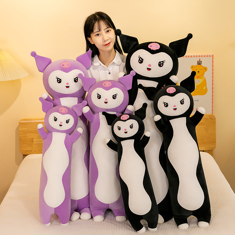 Long Plush Sleep Pillow, Soft Leg-Clip Companion Toy