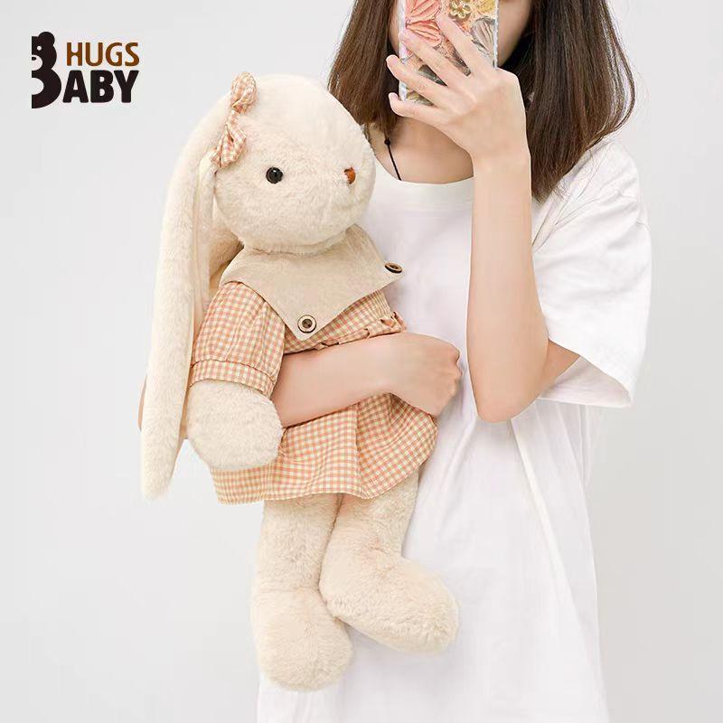 Lily Rabbit Plush Toy, Long-Eared Huggable Companion