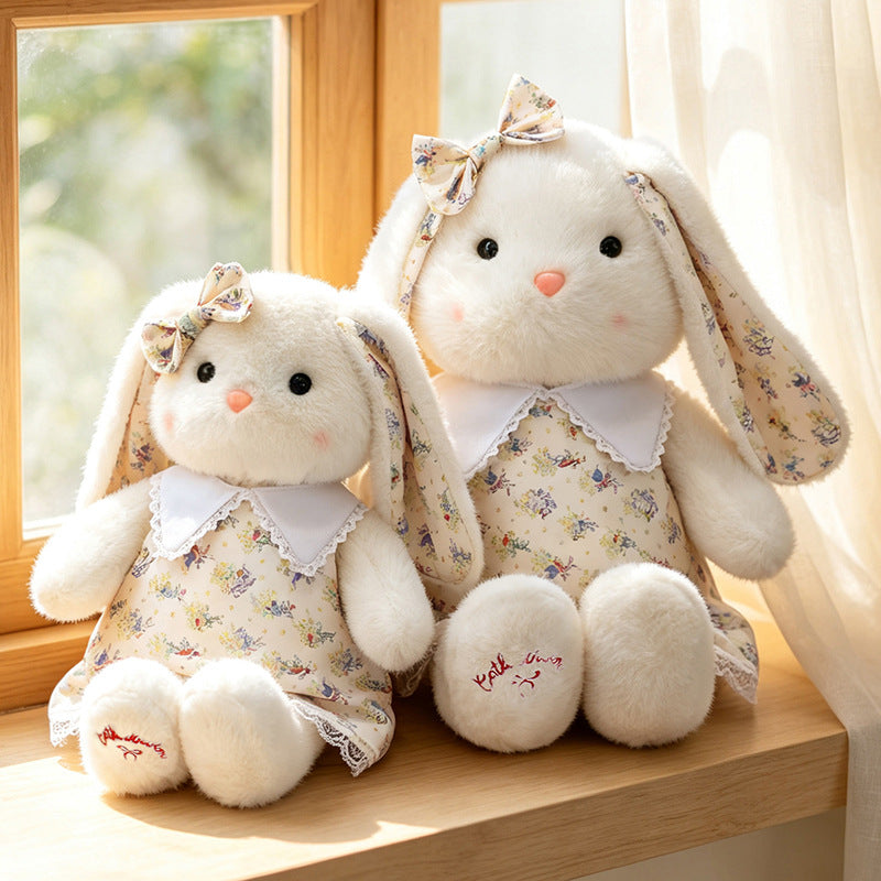 Cute Rabbit Plush Hug Pillow, Soft Sleeping Companion