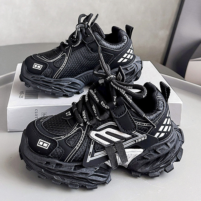 Boys Lightweight Sport Casual Shoes Non-Slip Sneakers