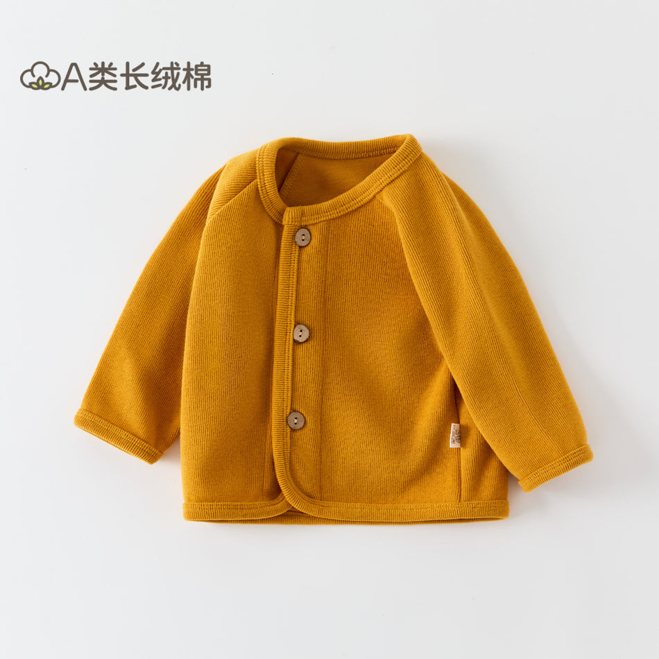 Baby Cotton Knit Cardigan Jacket for Boys and Girls, Korean Style