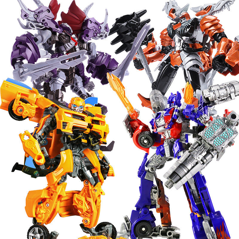 Transforming Dinosaur and Vehicle Robot Action Figure