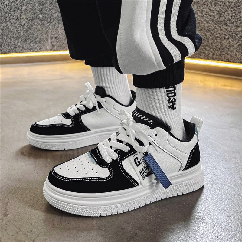Waterproof Skate Shoes for Kids, Korean Low-Top Sneakers