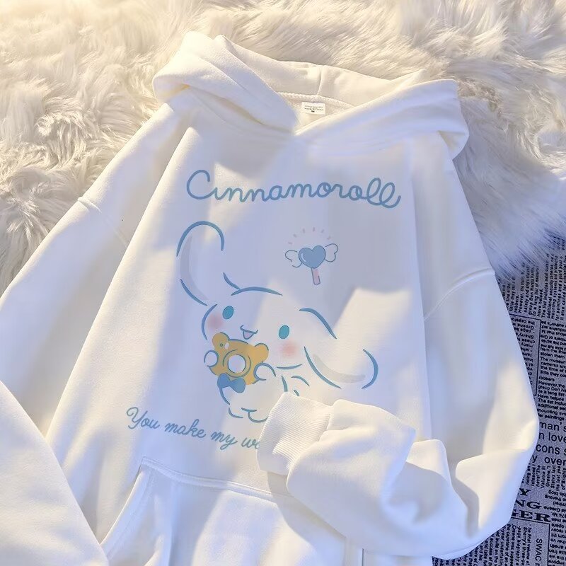 Boys Cotton Blend Pullover with Cartoon Print, Loose Fit