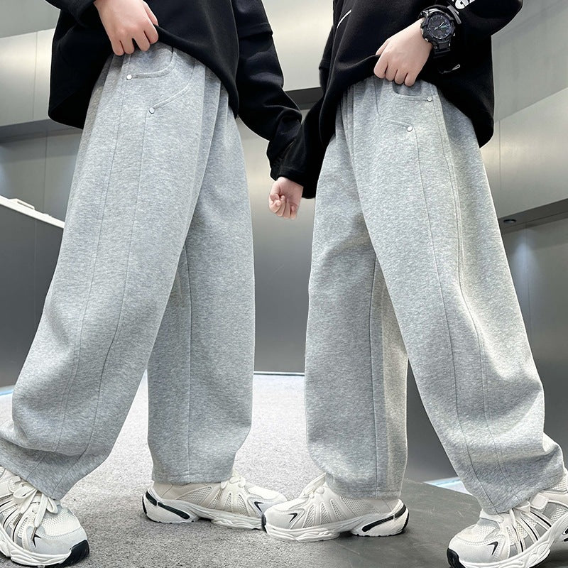 Boys Sports Pants, Sun-Protective, Casual Fit