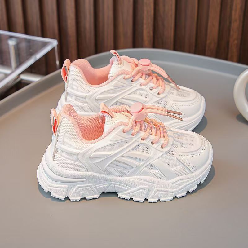 Color-Block Kids Board Shoes, Breathable Casual Fit