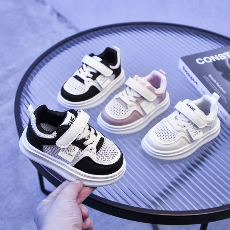 Ash Jinte Hollow Mesh Kids Sneakers, Waterproof Fit