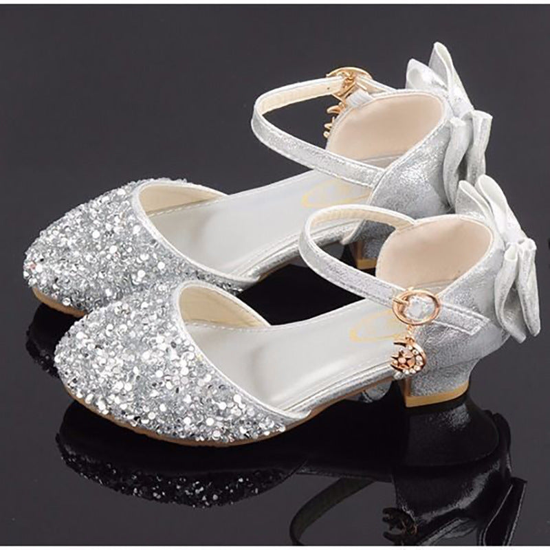 Rhinestone Crystal High Heels, Princess Performance Fit