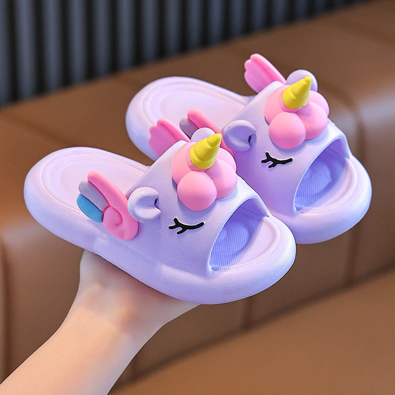 Thick-Soled Parent-Child Slippers in Soft EVA