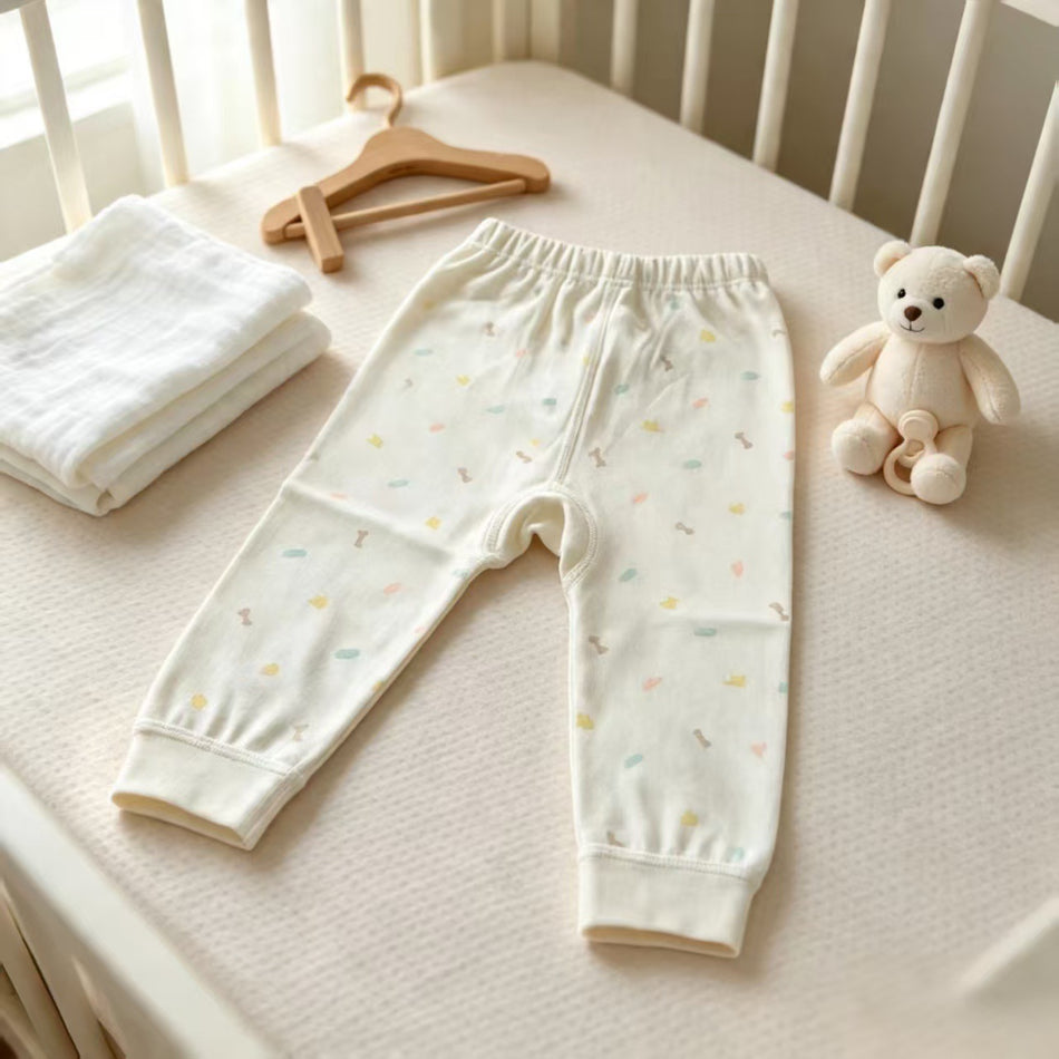 Unisex Baby 100% Cotton Printed  Pants