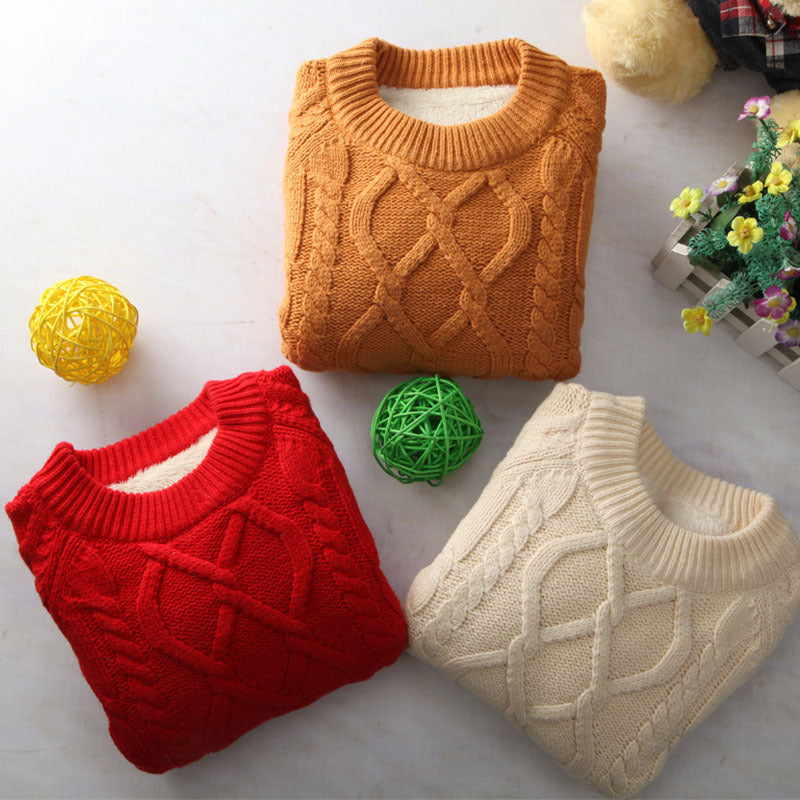 Unisex Soft Thickened Cable-Knit Sweater