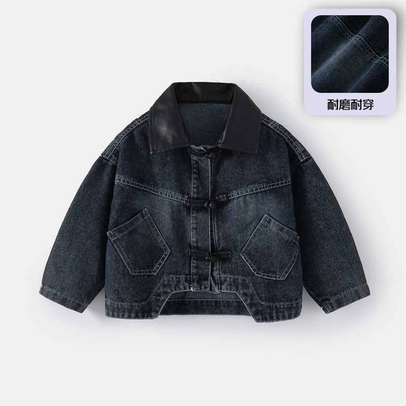 Boys' Soft Cotton Denim Jacket