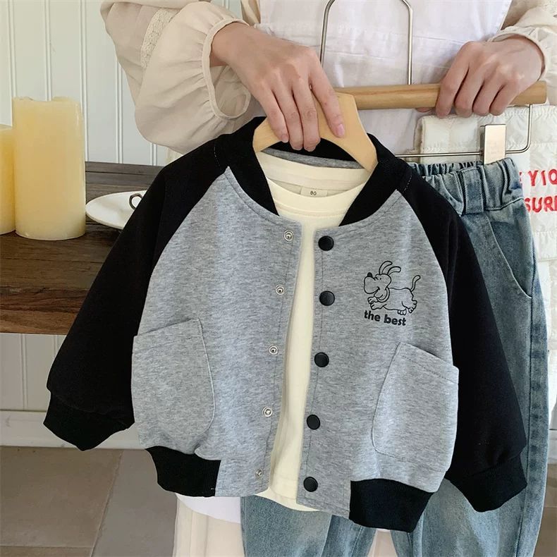 Unisex Cotton Puppy Cartoon Jacket