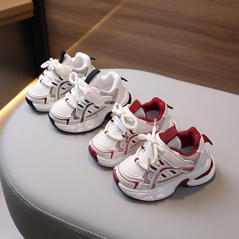 Unisex Kids' Breathable Soft-Sole Sport Shoes