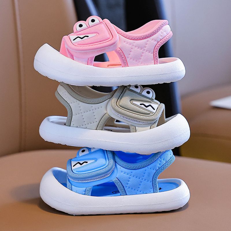 Unisex Toddlers' Cartoon Soft-Sole Sandals