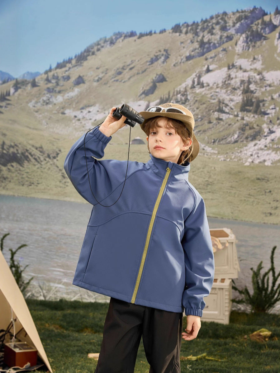 Unisex Waterproof Softshell Hooded Jacket