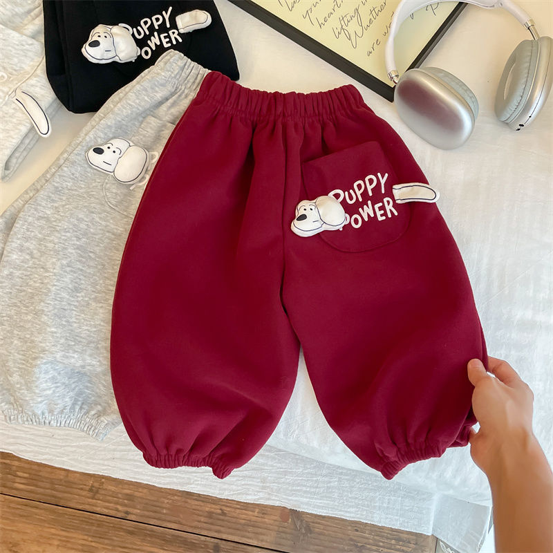 Unisex Cotton Korean-Style Sweatpants