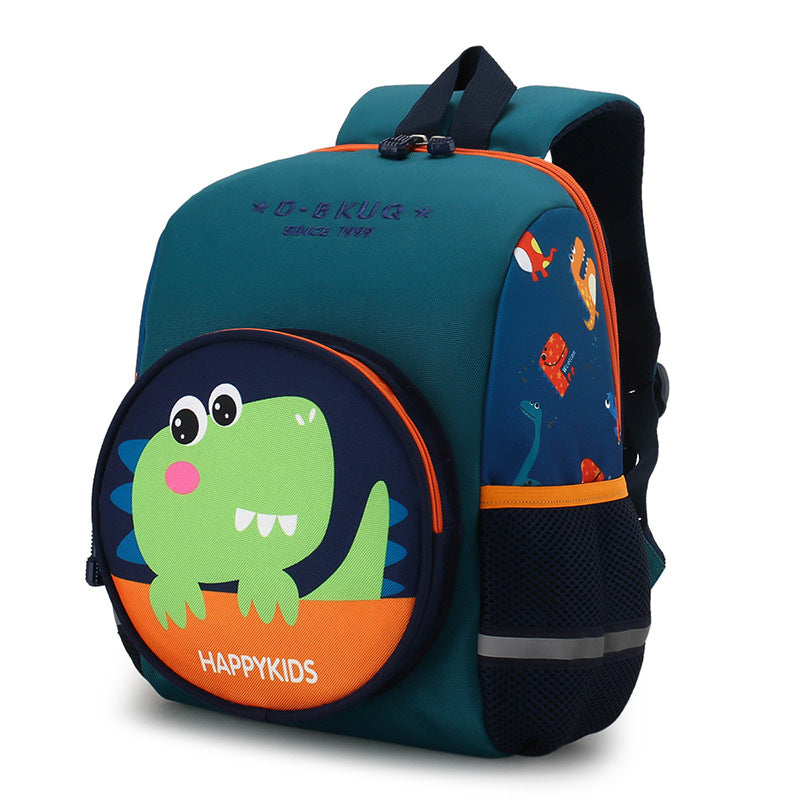 Cute Dinosaur Oxford Cloth Kindergarten Backpack for Kids