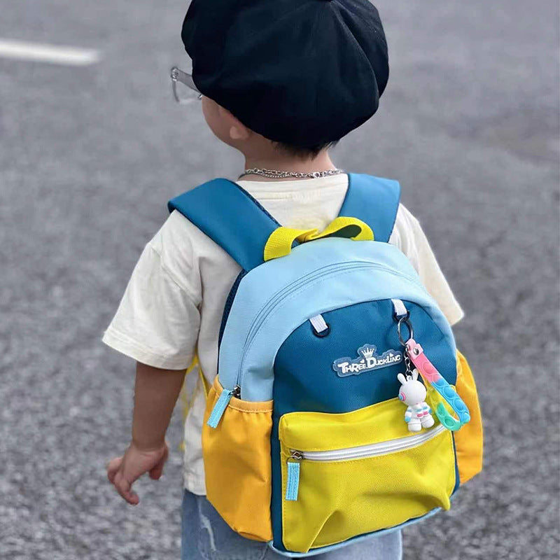 Ultra-Light Oxford Cloth Kids Backpack with Air Cushion Straps