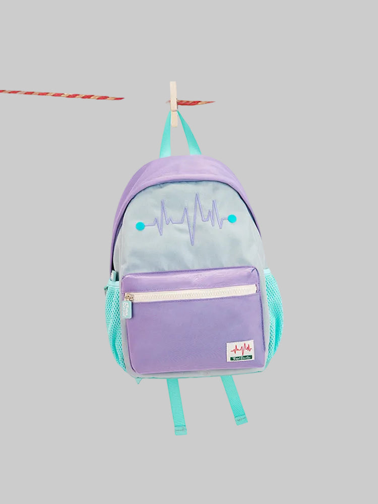 Lightweight Nylon Cartoon Kids Backpack with Air Cushion Straps