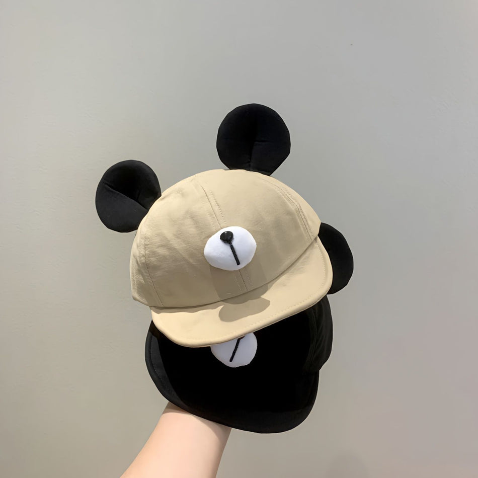 Baby Cotton Soft Brim Peaked Cap Short Brim Sun H