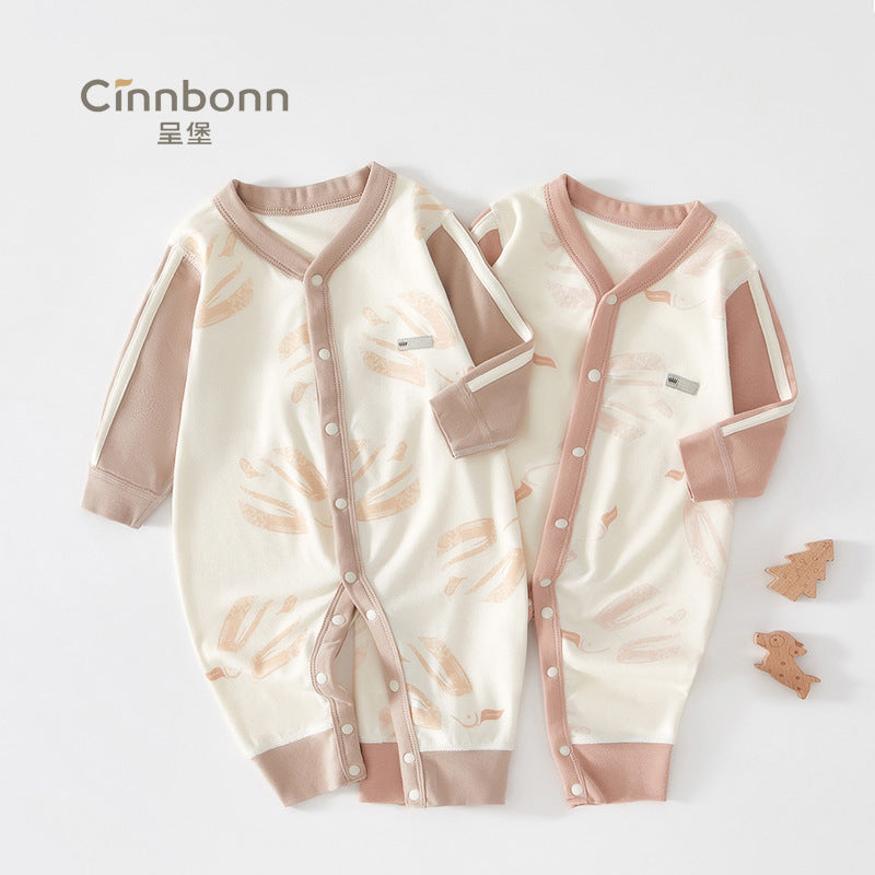 Baby Cotton Long Sleeve Boneless Casual Crawling Romper