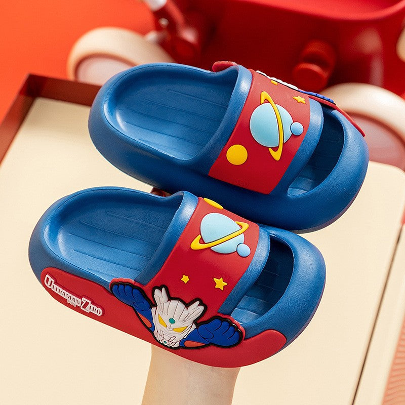 Ultraman EVA Cartoon Kids Non-Slip Anti-Collision Sandals