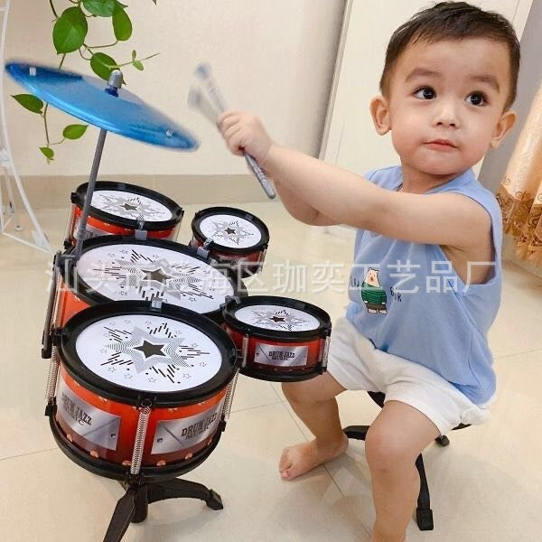 Children Jazz Drum Set Musical Percussion Toy for Kids Play