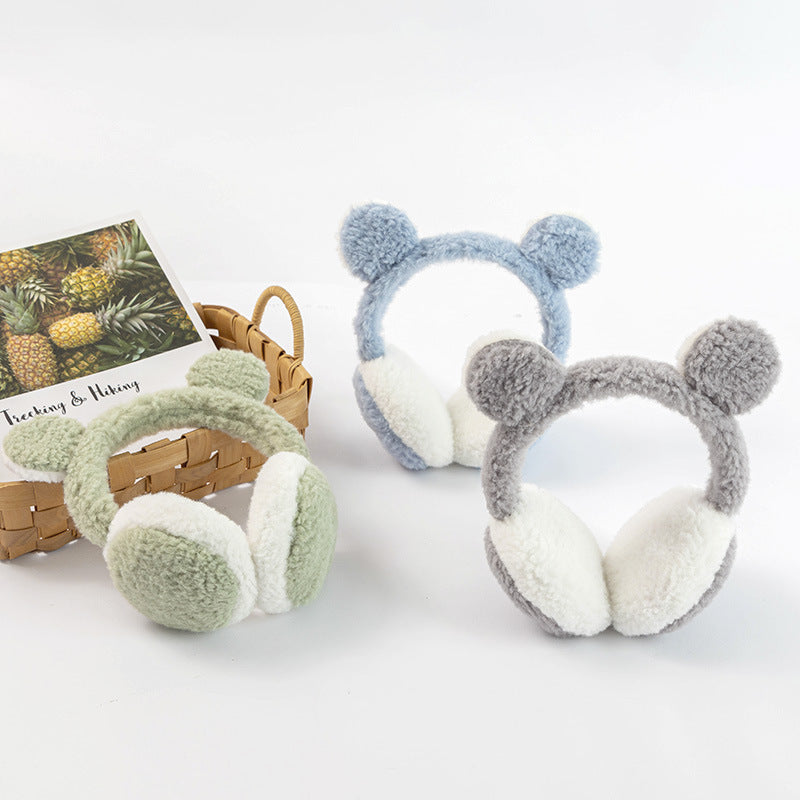 Korean Style Cute Winter Earmuffs for Girls