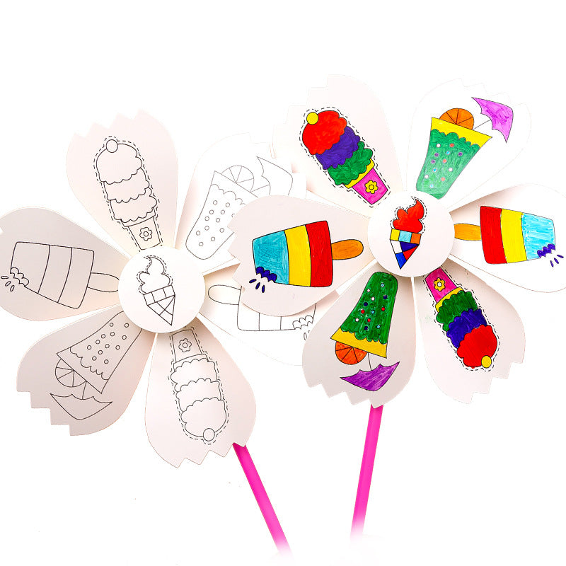 DIY Windmill Painting Kit – Kids Creative Art Toy