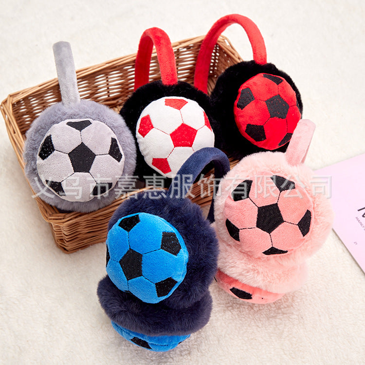 Plush Rabbit Fur Winter Earmuffs for Women