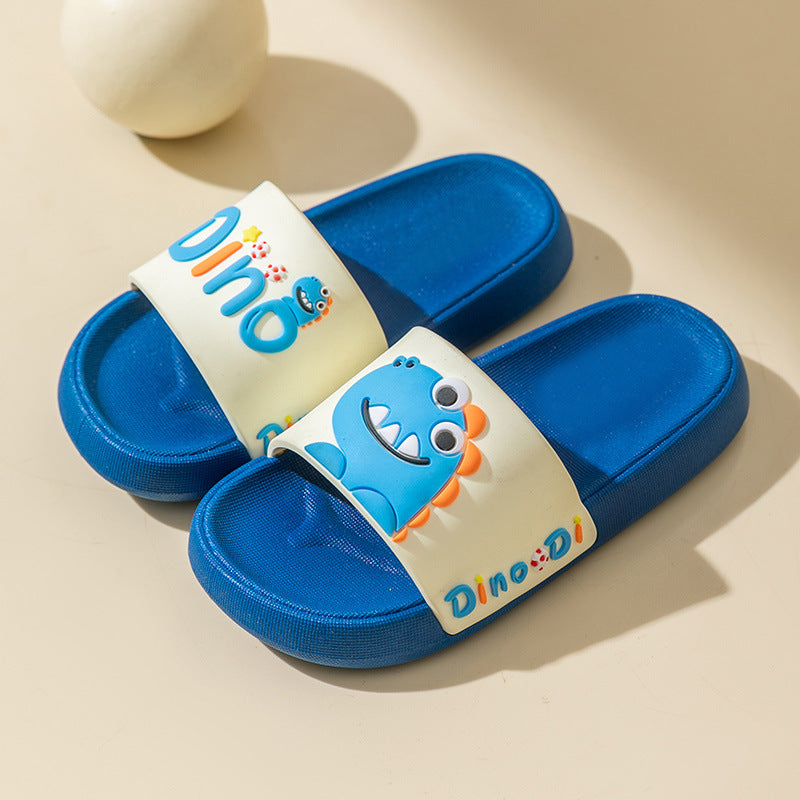 Children’s Cartoon Slippers Daddy Pig Non-Slip Indoor Outdoor Sandals for Kids