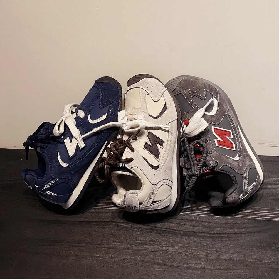 Children's Classic Lace-Free Sneakers 2025 Autumn Retro Training Shoes