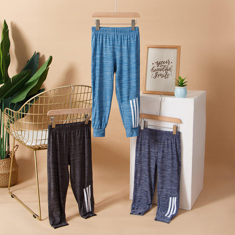 Boys & Girls Jogger Sweatpants Thin Sports Pants for Kids