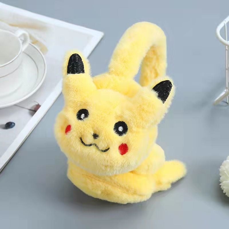 Unisex Winter Earmuffs – Warm Plush Ear Covers for Kids