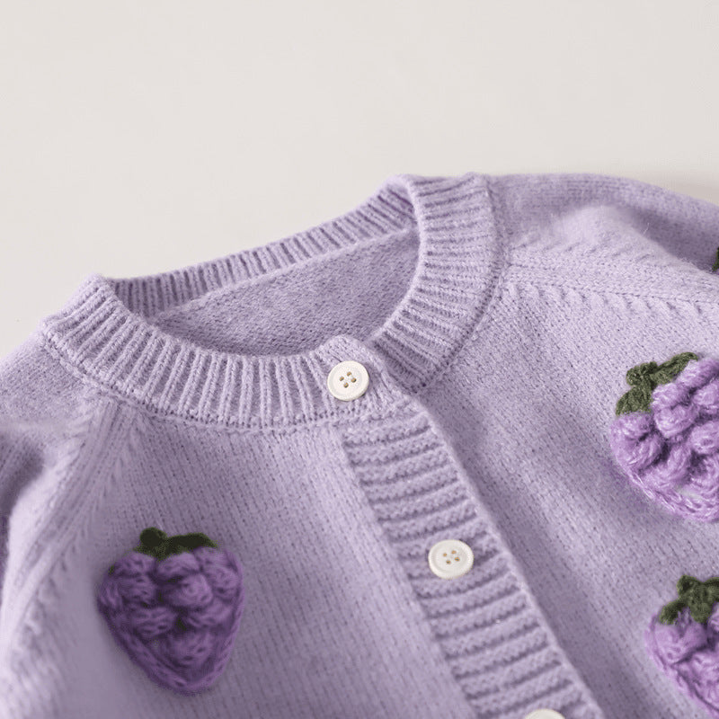 Bala Girls’ Embroidered Sweater 2025