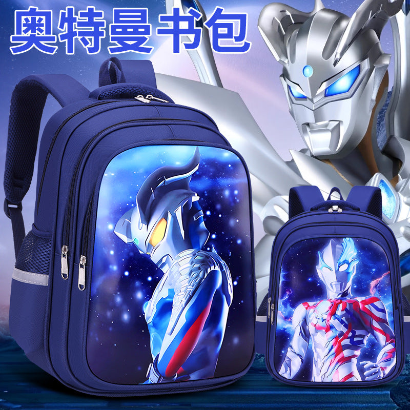 Ultraman Blaze Zero Kids’ Backpack – Grade 1–6 Bag
