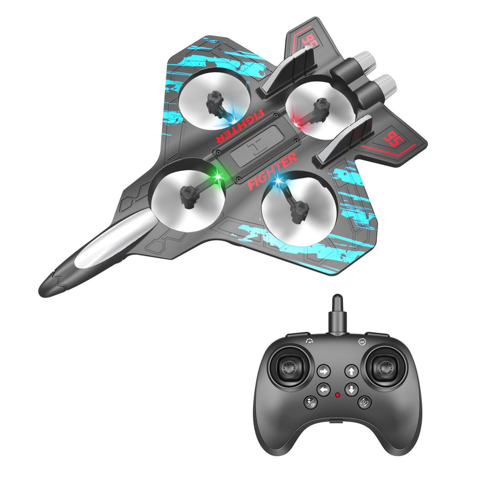 Kids’ RC Stunt Drone – Rechargeable Foam Fighter Toy